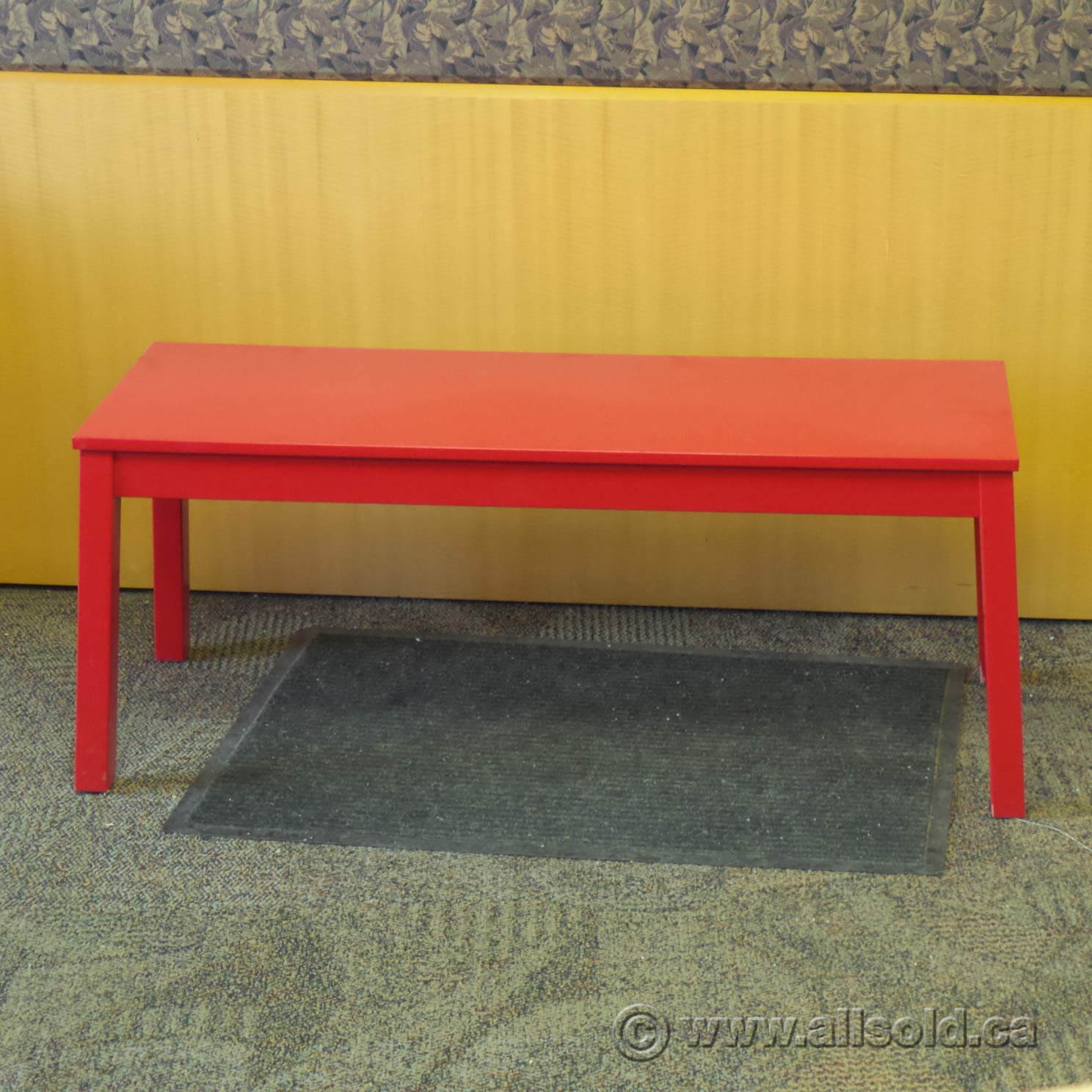 IKEA Sigurd Red Bench Allsold.ca Buy & Sell Used Office Furniture Calgary